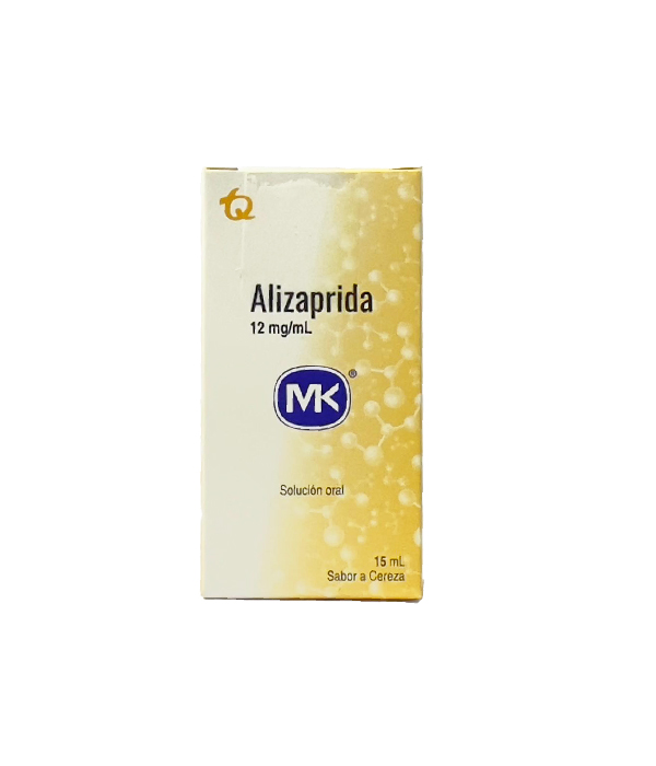 ALIZAPRIDA SOLUCION ORAL 12MG/ML FRASCO X 15 ML MK